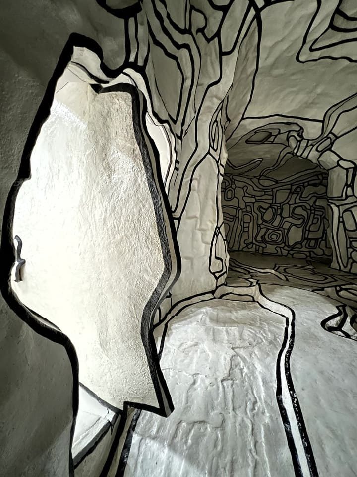 Centre Pompidou Jean Dubuffet Le Jardin d'hiver porte