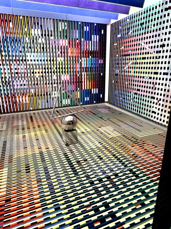 Centre Pompidou Yaacov Agam Palais Elysee intérieur