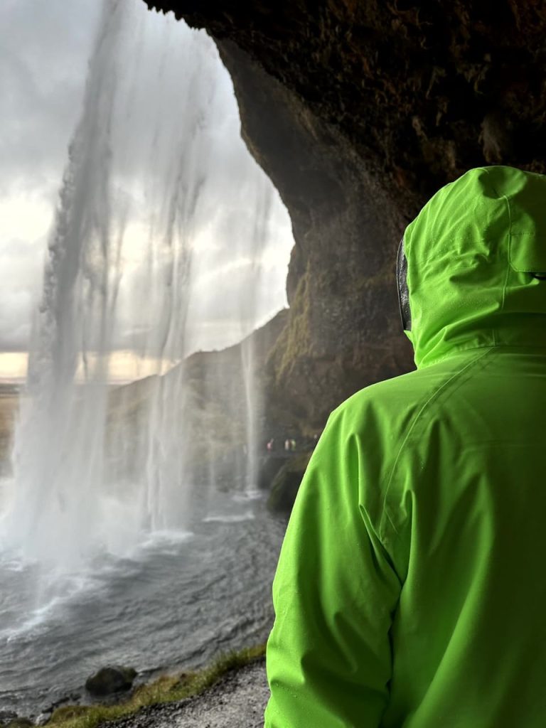 Islande cascade vert Brat